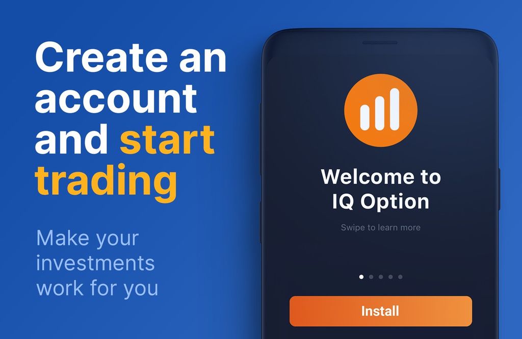 Download IQ Option X app