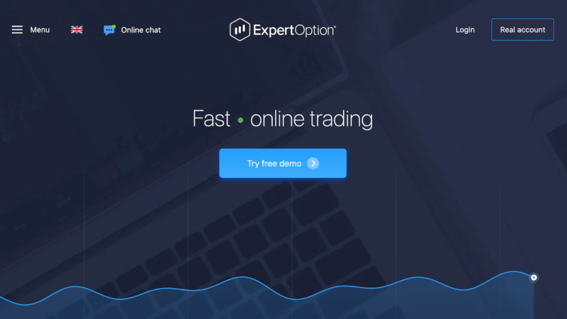 Expert Option demo account